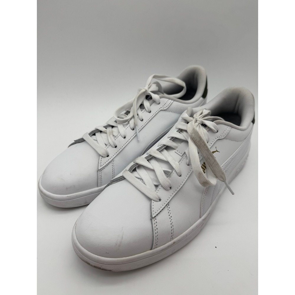 Puma Smash v2 Men's Size 10.5 White Green Casual Sneakers‎